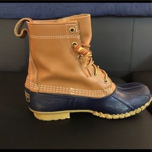 Size 9 L.L. Bean Boots Navy 9”